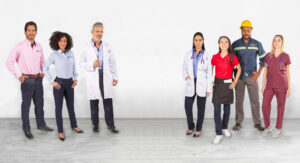 Personalización de uniforme. Corporativo, autoservicio, bancario, industrial, comercial, restaurantera, gasolinera, alimentaria, médica, logística y automotriz.